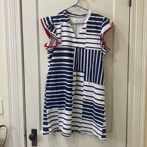 THML navy & white Medium